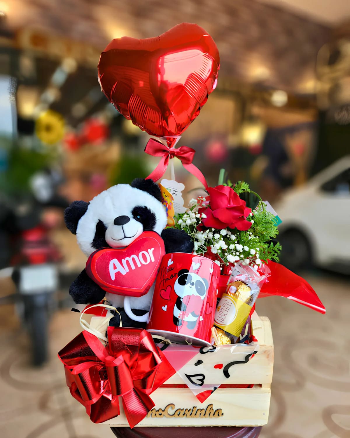 Cesta Amor de Panda