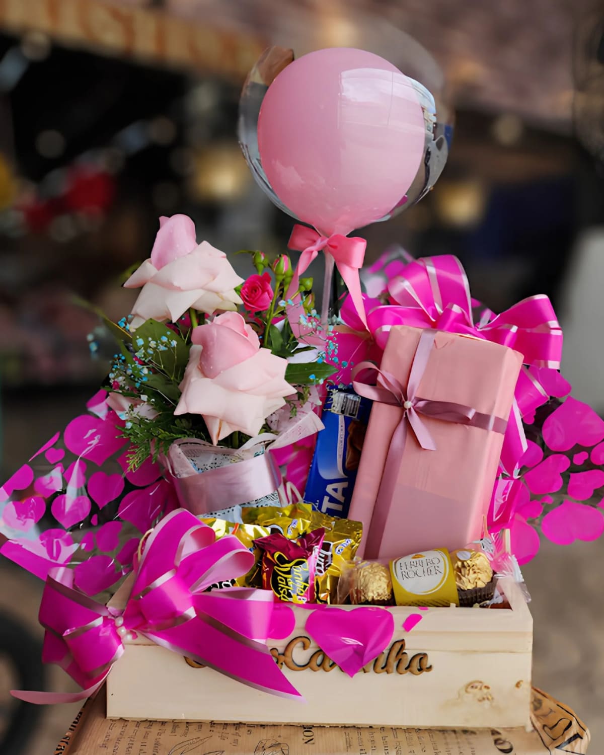 Aniversario com Flores